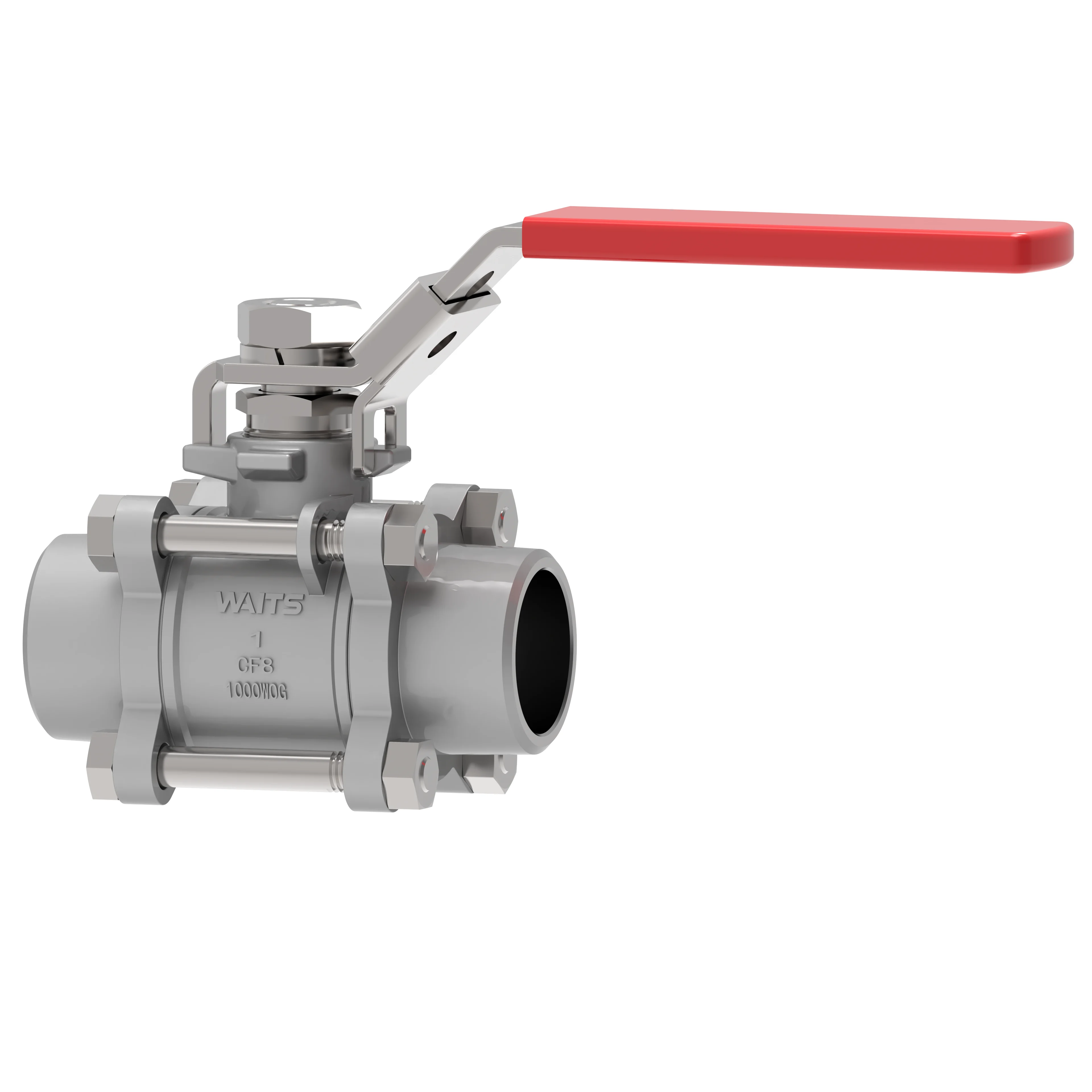 3 Pcs Welded Ball Valve 3 Pcs Welded Ball Valve