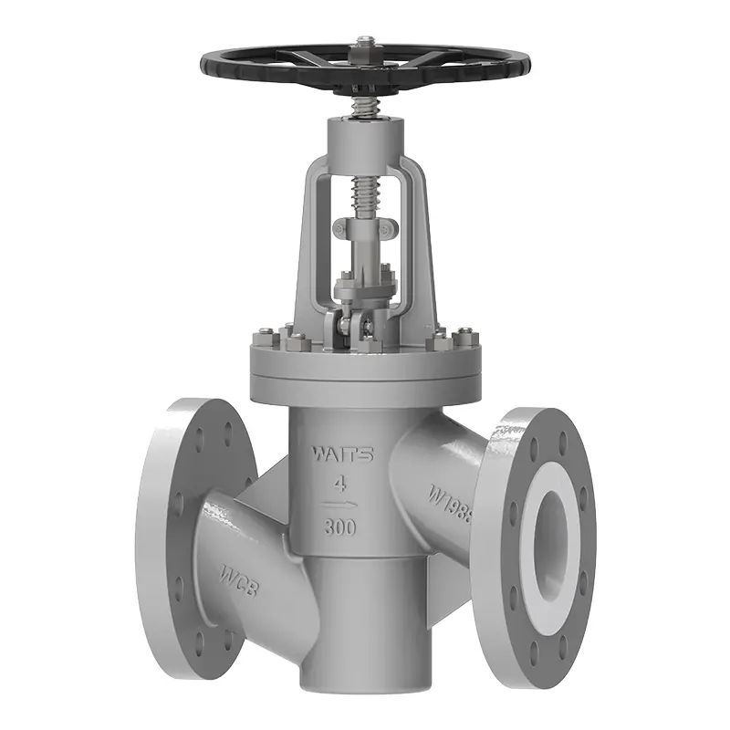 PTFE வரிசையாக குளோப் வால்வு