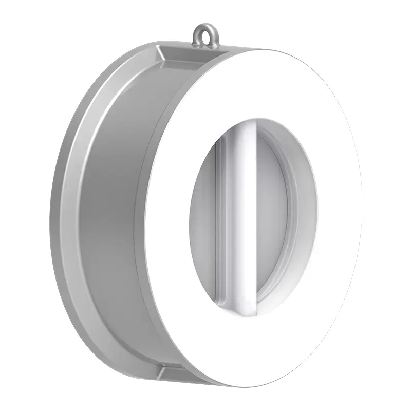 PTFE வரிசைப்படுத்தப்பட்ட செதில் காசோலை வால்வு