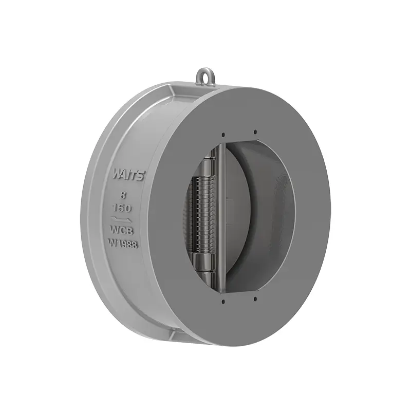 மென்மையான முத்திரை இரட்டை தட்டு சோதனை வால்வு